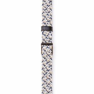 Nike Braided Stretch Belt Blue Tan White XL (42–44)